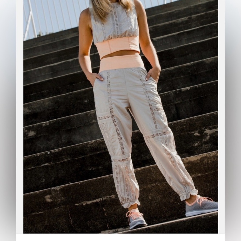 Free People Movement Oh Hey Applique Jogger Pants